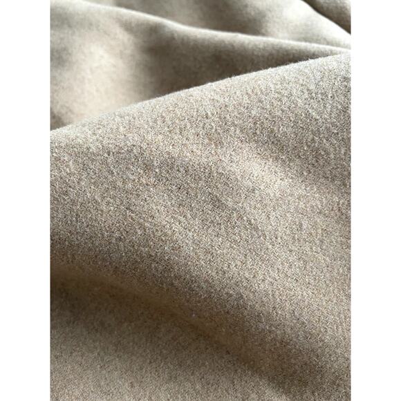 Soft Surroundings Camel Wool Blend Cape XL Plaid Interior Pockets Toggle Closure - Picture 11 of 15